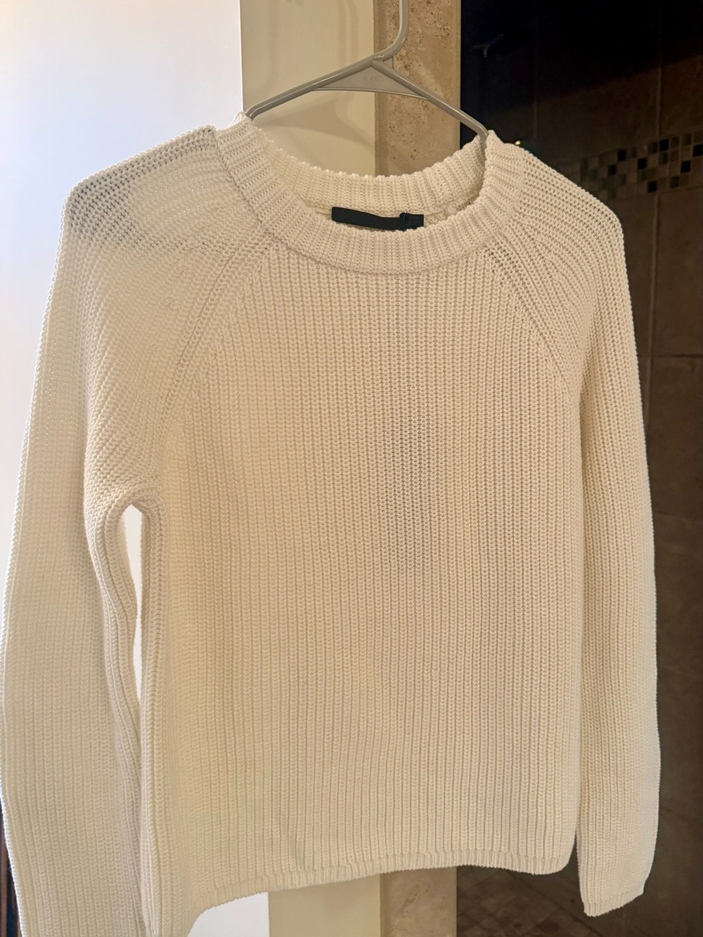 NWT Jenni Kayne Cotton Fisherman
Sweater Ivory Cream Size XS ⚓️⚓️⚓️ - Picture 2 of 10